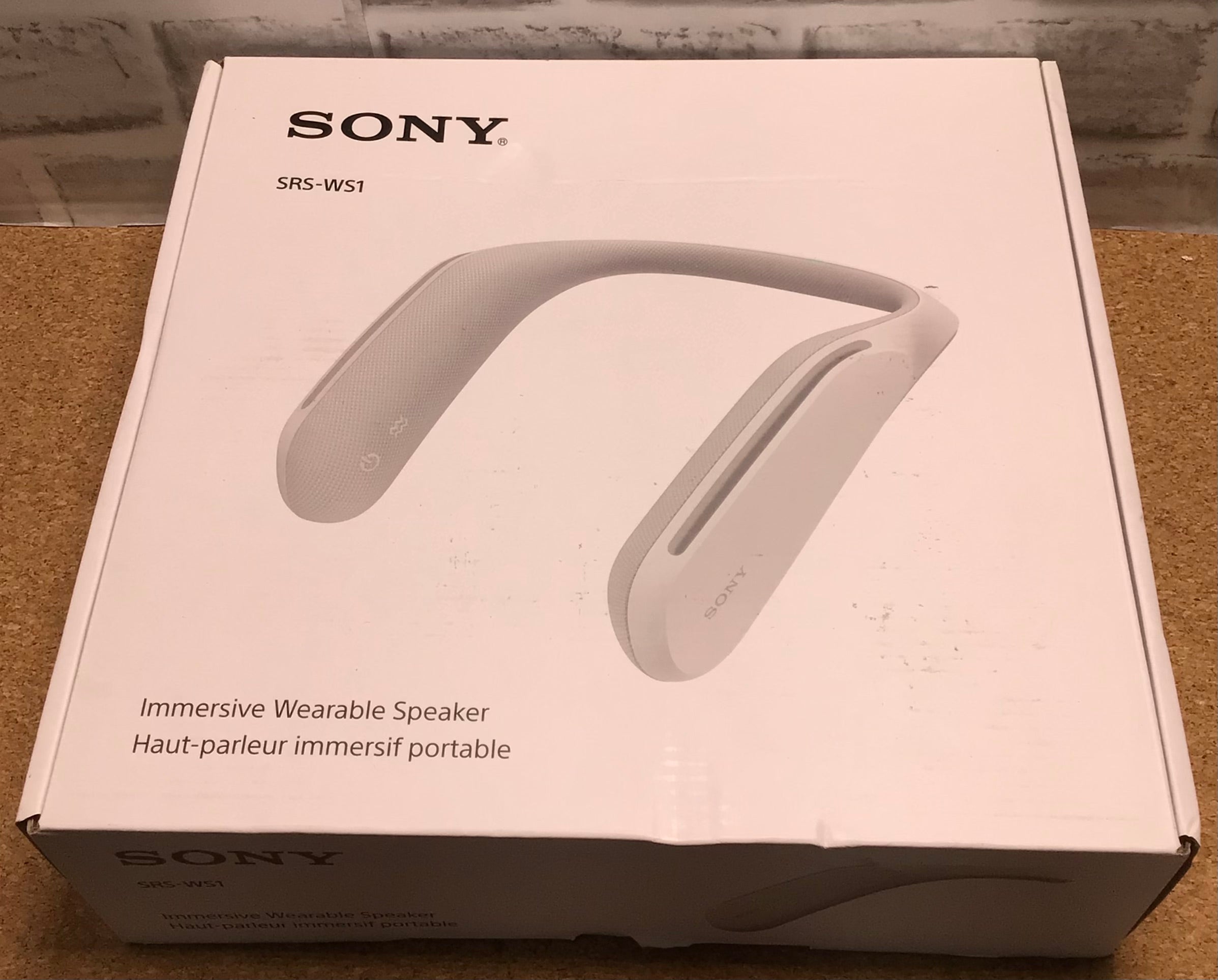 Sony Wearable Speaker System: Wireless Over Neck Speaker ** Tested /Working** (7828757577966)